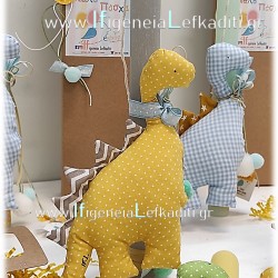 Λαμπάδα για αγόρια  "Δεινόσαυρος" κίτρινος