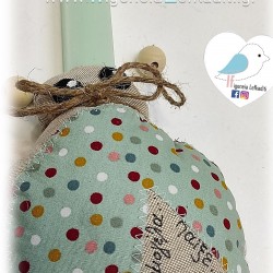 Λαμπάδα για αγόρια και κορίτσια "Πασχαλίτσα Βεραμάν" με ευχές