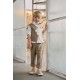 Μοντέρνο Βαπτιστικό κοστούμι για αγόρι AS4 άμμου