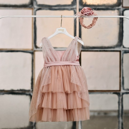 Βάπτιση φόρεμα ρούχο κορίτσι as15