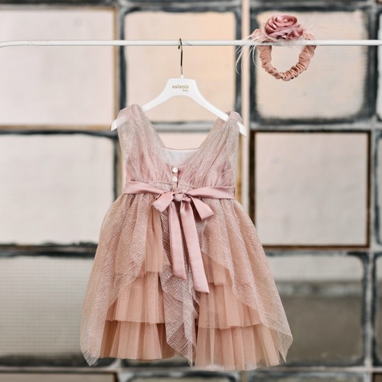 Βάπτιση φόρεμα ρούχο κορίτσι as15