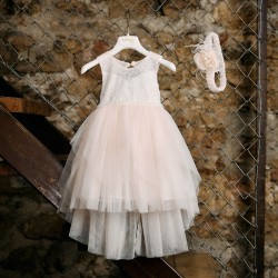 Φόρεμα Βάπτισης για κορίτσι AS27