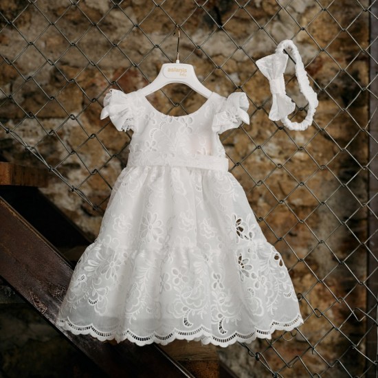 Φόρεμα Βάπτισης για κορίτσι AS31