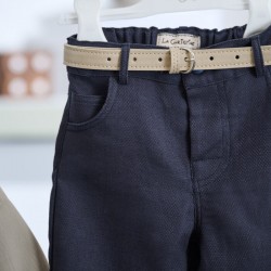 Βαπτιστικό σύνολο ρούχων αγοριού με μπουφάν ΑΡΚΟΥΔΑΚΙ / μπεζ