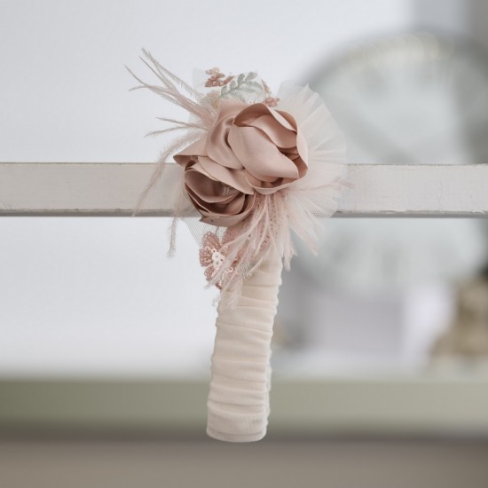 Βαπτιστικό φόρεμα vintage luxury για κορίτσι 26K730