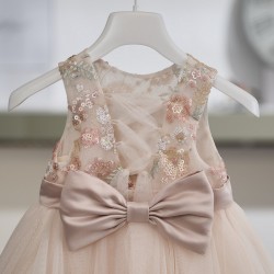 Βαπτιστικό φόρεμα vintage luxury για κορίτσι 26K730