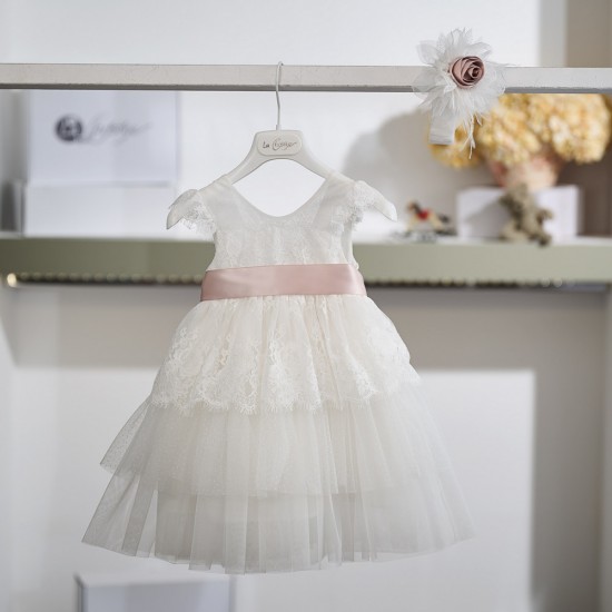 Φόρεμα βάπτισης για κορίτσι 26K746
