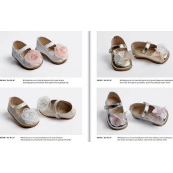 Βαπτιστικά παπουτσάκια ΠΡΩΤΑ ΒΗΜΑΤΑ EverKid κορίτσι