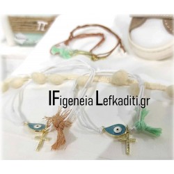 Μαρτυρικά βάπτισης – Αερόστατο μέντα / Γαλάζια σύννεφα