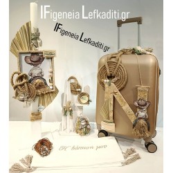 Σετ Βάπτισης Αγόρι "Little Cowboy" - Boho Θέμα Άλογο & Ιππασία