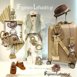 Πλήρες Βαπτιστικό Σετ Αγόρι – Πακέτο Βάπτισης Νονού & Νονάς Καουμπόης με Άλογο “Little Cowboy”