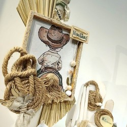 Σετ Βάπτισης Αγόρι "Little Cowboy" - Boho Θέμα Άλογο & Ιππασία