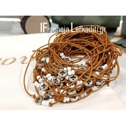 Μαρτυρικά βάπτισης αγοριού "Little Cowboy" - Boho Θέμα Άλογο & Ιππασία