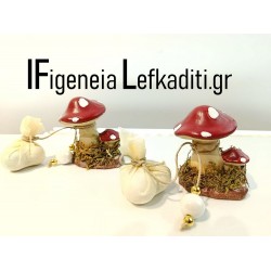 Μπομπονιέρα Βάπτισης Μανιτάρι – Διακοσμητικό Ενθύμιο Ζωής για Αγόρι & Κορίτσι | Θέμα Φύση & Δάσος