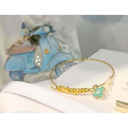 Επίσημο μαρτυρικό βάπτισης χειροπέδα Νονά "Vespa"