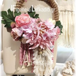 Σετ Βάπτισης για κοριτσάκι "Boho Floral Ρομαντικό" με βαλίτσα