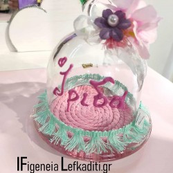 Συσκευασία πολυτελείας βαπτιστικού σταυρού  “Ουράνιο τόξο Μονόκερος”