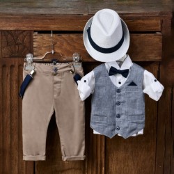 Βαπτιστικό κοστούμι αγόρι AS721