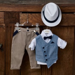 Βαπτιστικό κοστούμι αγόρι AS749