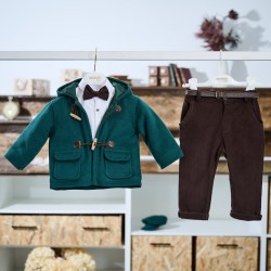Χειμερινό κοστούμι βάπτισης για αγόρι ASW62 