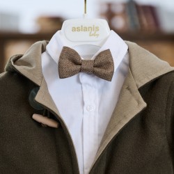 Χειμερινό βαπτιστικό κοστούμι για αγόρι ASW76