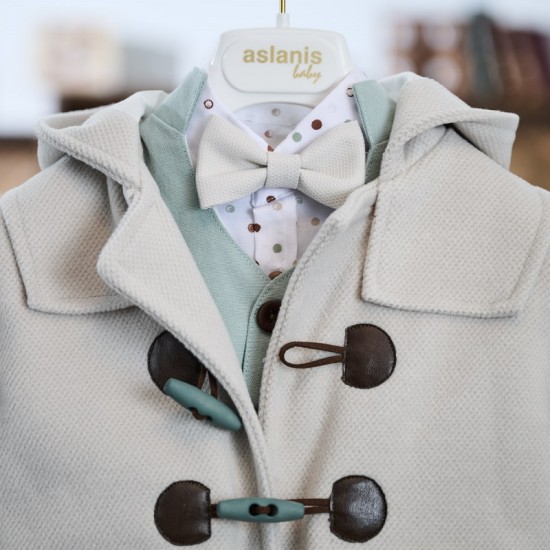 Χειμωνιάτικο Βαπτιστικό κοστούμι ASW82