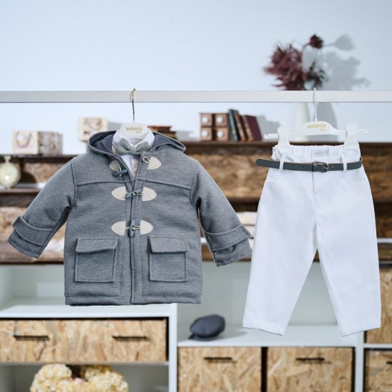 Βαπτιστικό κοστούμι για αγόρι Χειμώνας ASW86