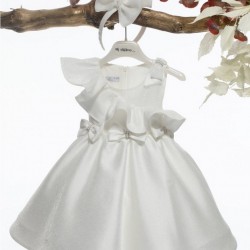 Ρομαντικό Πριγκιπικό Βαπτιστικό Φόρεμα για Κορίτσι Ιβουάρ – Κ4589i