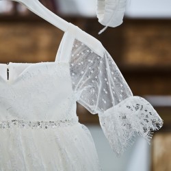 Ασύμμετρο Βαπτιστικό Φόρεμα ASW22