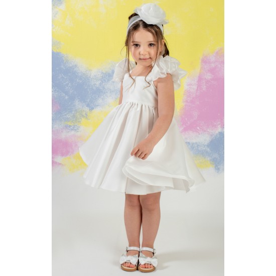 Βαπτιστικό φόρεμα λευκό 300 Brigitte | Γοργόνα (Mermaid)
