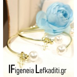 Μαρτυρικά Βάπτισης Αγόρι Little Prince – Xειροπέδες Μικρός Πρίγκιπας baby blue