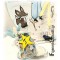 Πολυτελές Γυάλινο Κουτί Βαπτιστικού Σταυρού «Μικρός Πρίγκιπας - Αστέρι»