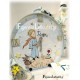 Σετ Βάπτισης Αγοριού «Μικρός Πρίγκιπας – Little Prince» με Ξύλινο Κουτί Ρολόι ή ΘΕΜΑ δικής σας επιλογής