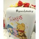 Βαπτιστικό Σετ Αγόρι "Winnie the Pooh" με Ζωγραφισμένη Βαλίτσα και όνομα παιδιού ή θέμα δικής σας επιλογής