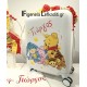 Βαπτιστικό Σετ Αγόρι "Winnie the Pooh" με Ζωγραφισμένη Βαλίτσα και όνομα παιδιού ή θέμα δικής σας επιλογής