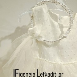Χειροποίητο Στεφανάκι Βάπτισης Κοριτσιού Little Princess