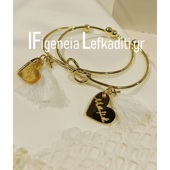 Σετ Βάπτισης Κοριτσιού Boho Lemon & Lavender | Πλήρες Χειροποίητο Βαπτιστικό Σετ με Λεμόνι & Λεβάντα