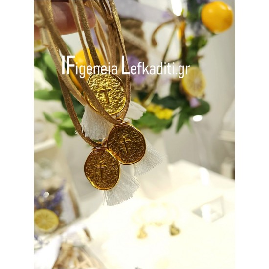 Σετ Βάπτισης Κοριτσιού Boho Lemon & Lavender | Πλήρες Χειροποίητο Βαπτιστικό Σετ με Λεμόνι & Λεβάντα