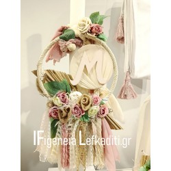 Βαπτιστικό Σετ Κοριτσιού Luxury Boho Flower / Floral Romance με Βαλίτσα και μονόγραμμα