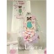 Βαπτιστικό Σετ Κοριτσιού Baby Girl Floral – Ζωγραφισμένο στο Χέρι με Ξύλινο Κουτί