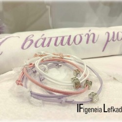Χειροποίητα μαρτυρικά βάπτισης "Πεταλούδα Butterfly Flower"