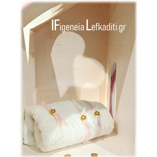 Σετ Βάπτισης Κορίτσι Νεράιδα στο Δάσος / Πεταλούδα & Μανιτάρια με Κουκλόσπιτο