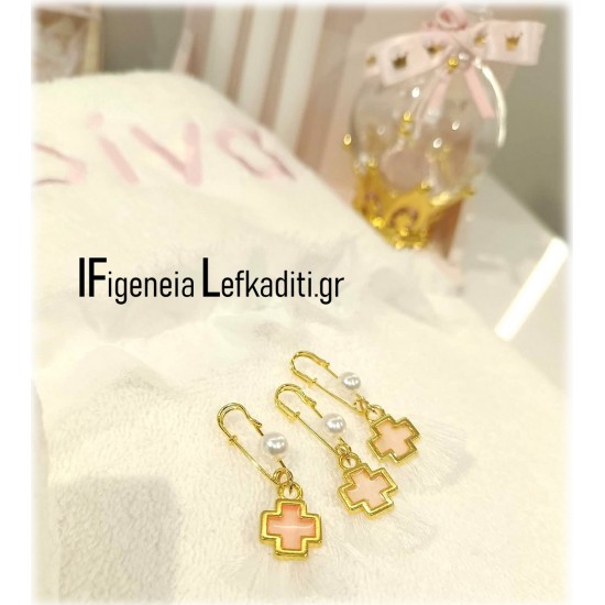 Σετ Βάπτισης Κοριτσιού Little Princess / Στέμμα με Ζωγραφισμένη Βαλίτσα