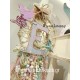 Βαπτιστικό Σετ Κοριτσιού Γοργόνα / Boho Mermaid Baptism Set με Ξύλινο Μπουντουάρ & Καρέκλα Αχιβάδα