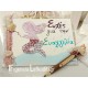 Βαπτιστικό Σετ Κοριτσιού Γοργόνα / Boho Mermaid Baptism Set με Ξύλινο Μπουντουάρ & Καρέκλα Αχιβάδα