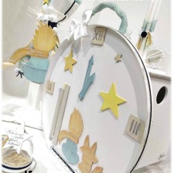 Πλήρης Σετ Βάπτισης «Μικρός Πρίγκιπας vintage με αλεπού» η θέμα δικής σας επιλογής